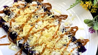 PUTO BUMBONG without Bamboo Steamer Easy Puto Bumbong Recipe FILIPINO FAVORITES [upl. by Oiralih571]