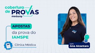 Apostas Medway de Clínica Médica  Prova do Iamspe 2024  Prova de Residência Médica 2024 [upl. by Rentsch]