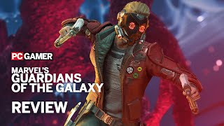 Marvels Guardians of the Galaxy Review  PC Gamer [upl. by Anatlus]