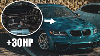 How To Make a BMW 328i Faster N52 3 Stage Intake Manifold Install And Tune [upl. by Ttegdirb826]