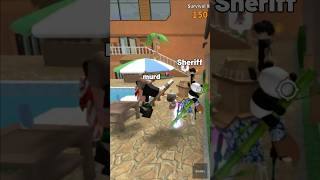 He Tried To Target Me In Front Of the Sheriff shorts mm2 roblox [upl. by Aubyn]