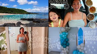 Hawaii Vlog Trying Crumbl Cookie Arts Festival Beach Days [upl. by Spoor]