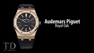 Audemars Piguet Royal Oak 41mm 15400OROOD002CR01 in rose gold T4D watch review [upl. by Delaney246]