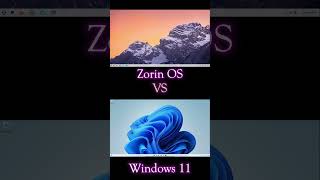 Windows 11 vs Zorin OS windows linux [upl. by Atnoved]