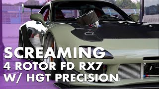 Driving 4 Rotor 26b FD RX7 in 6 Speed HGT Sequential  Angie Mead King [upl. by Ettenor622]