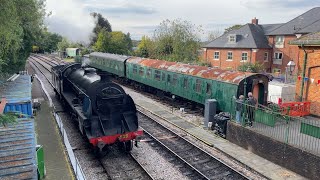 LSWR Urie S15 Class  506  Light Loco  Mid Hants Railway  Watercress Line  Alresford  041024 [upl. by Nauqit]