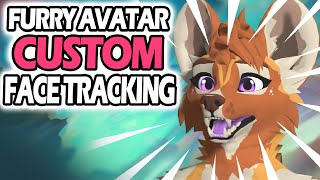 Custom Furry Avatar Face tracking with ARKIT in VSeeFace [upl. by Aihtenak]