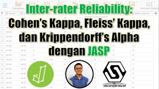 Cohens Kappa InterRaterReliability [upl. by Sada]