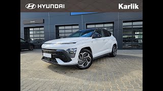 NEW Hyundai Kona N Line Atlas White  Abyss Black [upl. by Okiman643]