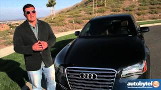 2013 Audi A8 L Test Drive amp Luxury Car Video Review [upl. by Htebesile]