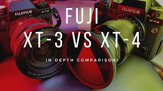 Fujifilm XT3 vs XT4  Long Term Honest Review [upl. by Niro]