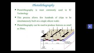 Photolithography an Overview I Dr Kaustuv Das I Jadavpur University India [upl. by Goeselt]