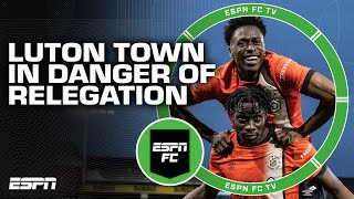 MISSED OPPORTUNITY for Luton Town 😬 Discussing Premier League relegation battle  ESPN FC [upl. by Juanne810]