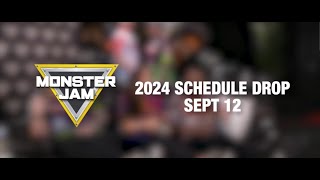 Monster Jam Schedule Drop September 12th 2023 [upl. by Shevlo]