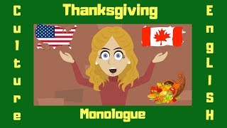 Thanksgiving  North American Culture  Natural English [upl. by Isa972]