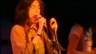 Patti Smith  Were Gonna Have A Real Good Time Together  1976  Stockholm [upl. by Couchman]