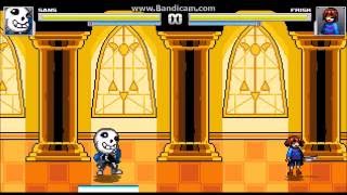 MUGEN Undertale Bits Sans by Sumin2393 [upl. by Ier]