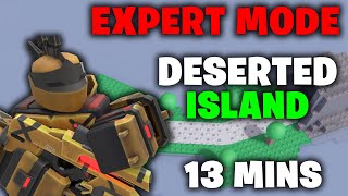 Spawn Killing Expert Mode on Deserted Island  Tower Defense X Roblox [upl. by Remled]