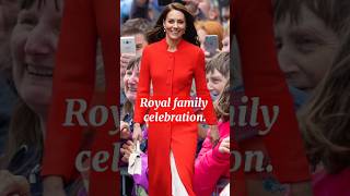 Prince William big celebration on his wife princess Catherine Royal comebackroyalfamily uk [upl. by Aneloj69]