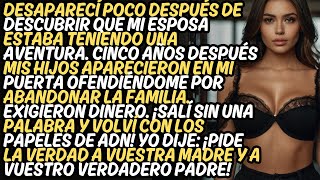 Encontré la prueba de ADN falsa de mi esposa y descubrí que “mis hijos” no son míos [upl. by Nyrb920]