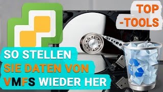 Die besten Methoden zur Wiederherstellung von Daten auf virtuellen Festplatten VMFS ESXi Vsphere [upl. by Anjela272]