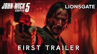 JOHN WICK  Chapter 5  First Trailer  Keanu Reeves amp Lionsgate 2025 [upl. by Navillus841]