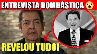 🔴ENTREVISTA FAUSTÃO SOBRE SILVIO SANTOS AO FANTÁSTICO E REVELAÇÃO EXCLUSIVA IMPRESSIONA TODOS [upl. by Neerual]