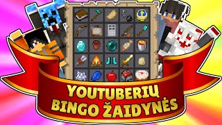 YOUTUBERIŲ BINGO ŽAIDYNĖS DariusZaidzia EnoxsLT MrBegedis [upl. by Ettenotna]