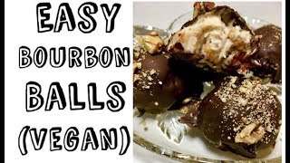 Vegan Bourbon Balls  Bourbon Balls Recipe  Bourbon Balls Kentucky [upl. by Babette]