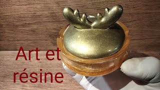 Compilation dobjets en résine époxy boîte de rangement peigne pour cheveux et sous verre ✨✨ [upl. by Kenney348]