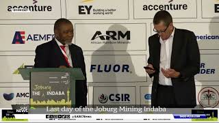 Joburg Mining Indaba I Mining permits Gwede Mantashe [upl. by Grigson285]