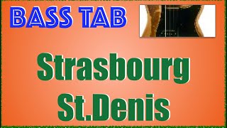 Strasbourgstdenis bass linetabnoteroy hargrove [upl. by Eadrahc]