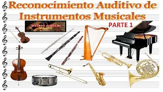 🎹 Instrumentos Musicales Reconocimiento Auditivo PARTE 1 [upl. by Squires279]