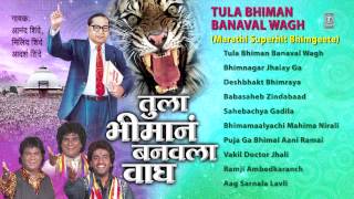 Tula Bhiman Banaval Wagh Marathi Bheembuddh Geete By Anand Milind Adarsh Shinde I Juke Box [upl. by Dublin]