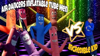 Special Edition Epic Dance Battles Air Dancers Inflatable Tube Men VS Incredible Kid [upl. by Nivla586]