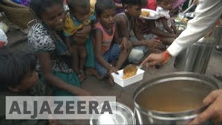 India Poor People Life  Food Donation Video  Helping Video  Humanity Videos  Food Shorts shorts [upl. by Margalo]