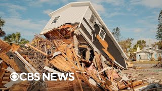 Hurricane Milton rescues continue images show large tornado wreckage [upl. by Liane539]