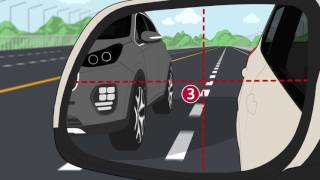 How to use side mirrors when changing lanes [upl. by Sorilda]