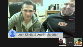 Oklahoma State Cowboys Google Hangout On Air [upl. by Lanrev473]