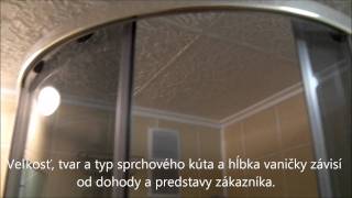 Renovacia umakartoveho bytoveho jadra kupelna wcwmv [upl. by Eisiam]