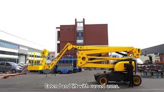 boom lift aerial work platform scissor lift [upl. by Ueihtam]