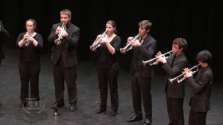 The Juilliard School Trumpet Ensemble  Overture to Nabucco by Verdi [upl. by Dleifniw92]