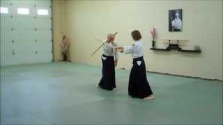 Aikido Weapons Bokken Kata 1 through 5 [upl. by Margi]