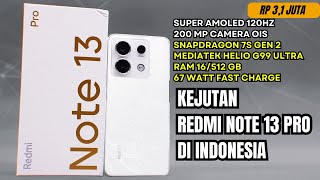 REDMI NOTE 13 PRO VERSI RESMI INDONESIA  INILAH KEJUTAN UNTUK VERSI INDONESIA SPEK RILIS HARGA [upl. by Eitsrik]