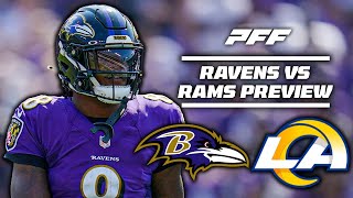 Rams vs Ravens Week 14 Game Preview  PFF [upl. by Runstadler]