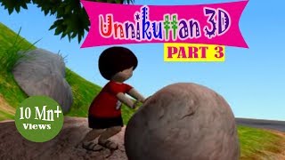 Unnikkuttanum Kallanmarum Part 3  3D Animation  Malayalam [upl. by Kere]