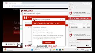 Como resolver Seu PC está infectado com 5 vírus [upl. by Wildermuth]