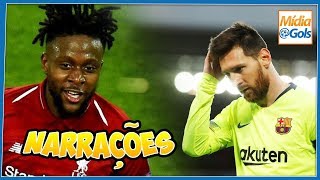 LIVERPOOL 4 x 0 BARCELONA  narrações ABSURDAS da virada histórica [upl. by Adriano]