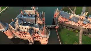 Absolutely Beautiful Dutch Castles 4k Drone Video 2023 [upl. by Guglielma]