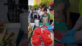 Watermelon amazing fruit fruit fruits fruitcutting trending trendingshorts [upl. by Sheena]